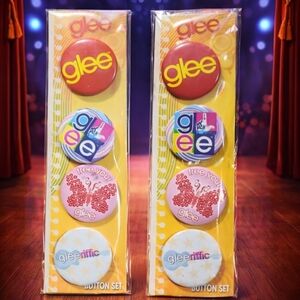 GLEE Button Pin Set TV Show Sing